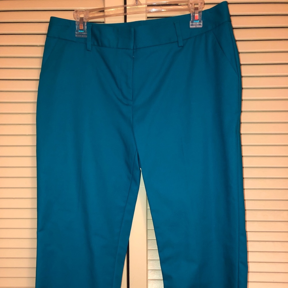 Rafaela Teal Capris - Never Worn Size 10